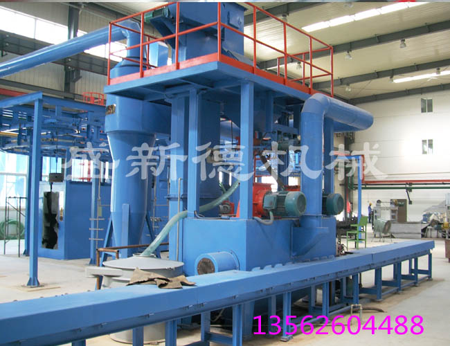 鋼管外壁拋丸清理機